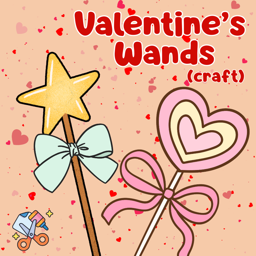 **休日プログラム**バレンタイン工作　　　