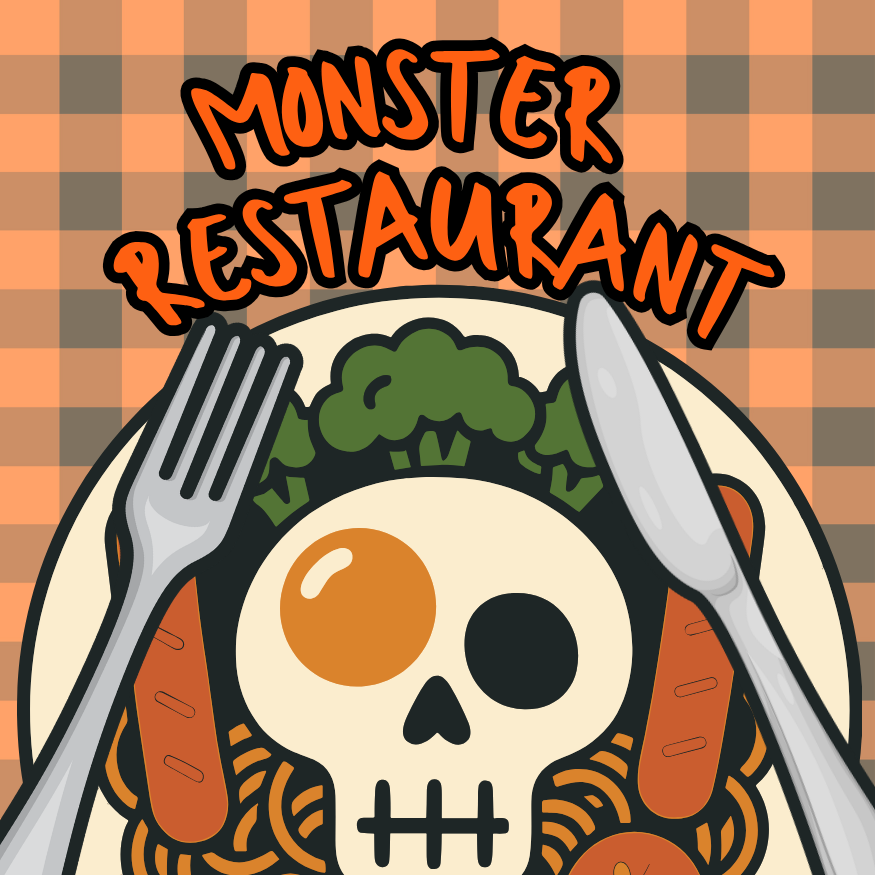 **休日プログラム**<br>モンスター料理店
