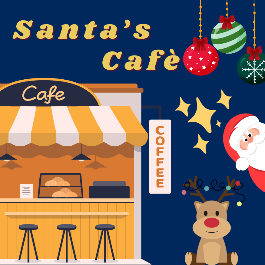 **休日プログラム**サンタカフェ