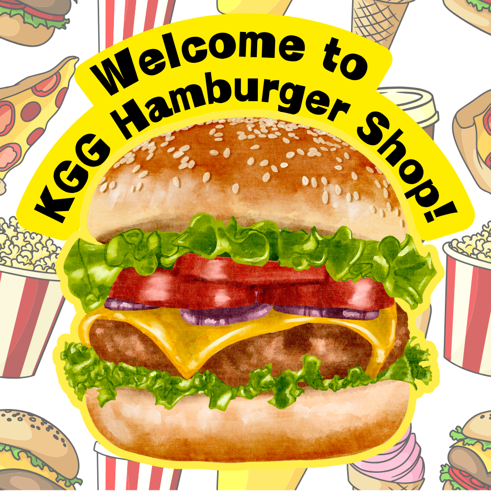 **休日プログラム**<br>ハンバーガーショップ