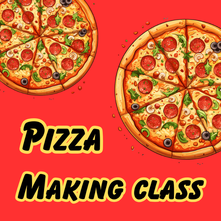 **休日プログラム**<br>ピザ工作　